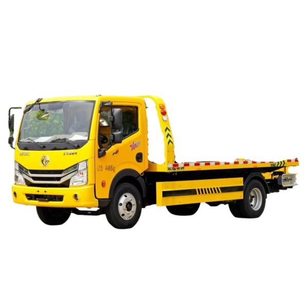 Factory DFAC DongFeng Wrecker Truck Small Mini Light Duty 5 Ton Flatbed Platform