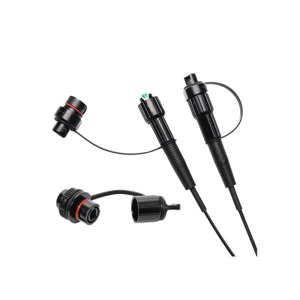 Buy Mini SC Connector FTTA Patch Cord G652D G657A1 G657A2 Fiber Type at wholesale prices