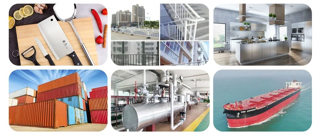 SST 304 Rectangular Tube 304 Stainless Steel Square Tubes 6M Length 50*40*3MM