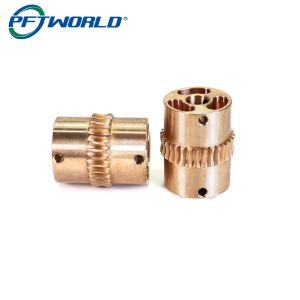 Manufacturer polishing micro machining CNC brass parts turning milling