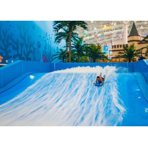 Aqua Park Surf Simulator Machine Fiberglass Environmental Friendly