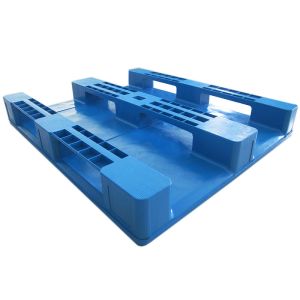 Transportation Euro HDPE Pallets Blue Heavy Duty Nestable Pallet
