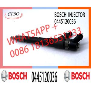 Diesel Engine Fuel Pump Injector Assemblies 0445120036 Common Rail Injector