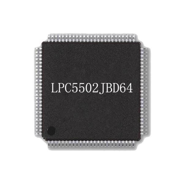 Buy Integrated Circuit Chip LPC5502JBD64 96MHz Microcontroller Chip HTQFP64 Surface Mount at wholesale prices