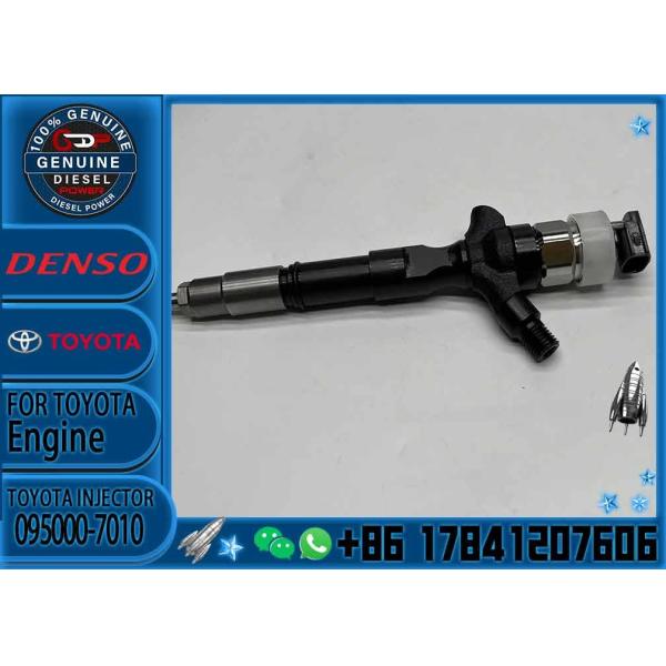 D-ENSO 095000-7010 23670-39165 original new Diesel Fuel Injector 095000-7010 For T-oyota Truck 2KD Engine