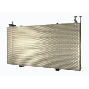 Energy Saving Heat Exchange 201 Stainless Steel Dimple Plate For Milk Cooling