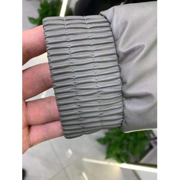 OEM Custom Wholesale Reflective Nylon Men&prime;s Metallic Custom Winters Bubble Coat Logo for Shiny Men Padded Down Puffer Jacket