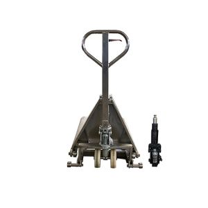 1 Ton Manual Single Scissor Lift Table Stainless Steel Pallet Jack 31.50in