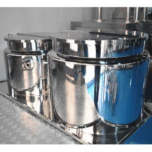 Vacuum Cream Making Equipment Homogenizer Emulsifier Mixing Machine Cosmetic