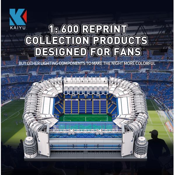 Educational Toys for Bernabeu Football Stadium Model Building Blocks 1 600 Scale 8kg