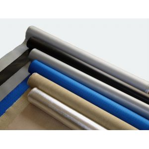 1.3mm Bulk Woven Fiberglass Cloth Heat Insulation Roll Engine Exhaust Pipe