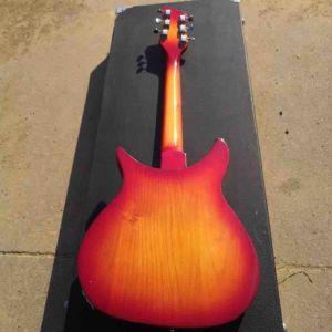 Custom F Hole Ricken 325 Electric Guitar in Cherry Red Body Kinds Color