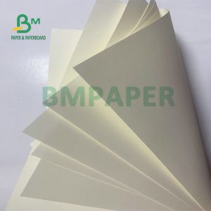 Yellowish Uncoated Woodfree Paper 60g 70g For Offset Printing