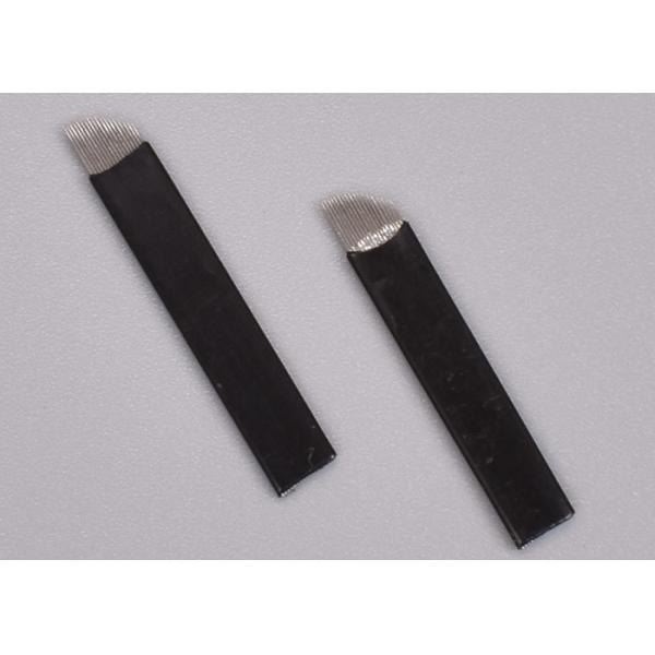 Disposable Sterilized 18F Tattoo Microblading Needles For 3D Eyebrow Embroidery