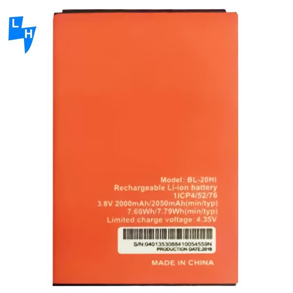 Buy BL-20Hi OEM Li-ion Mobile Phone Battery Rechargeable Batteries for Itel A16 A23 A32F Batteira at wholesale prices