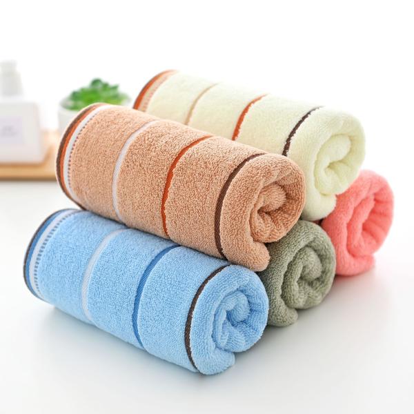 Child Age Group Cotton Embroidery Soft Face Washcloth for Household Towel Absorbency