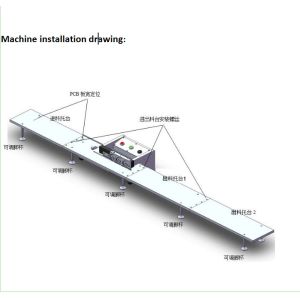 3.5mm Thickness PCB Separator With SHK-9 HSS Blade