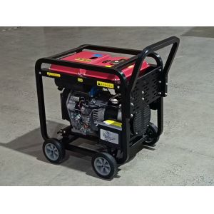 Heavy Duty 220 Amperes Diesel Welding Generator With 5.8kw Output Suitable For