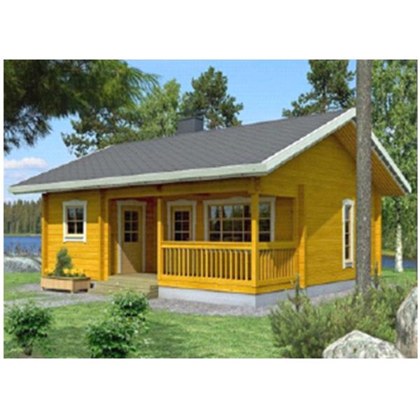 Buy One Floor Outdoor Wooden House Chalet With 36mm 72mm 110mm Wall at wholesale prices