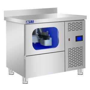 Quality Blue Light Commercial Ice Maker Machine Restaurant Equipment Ice Machine for sale