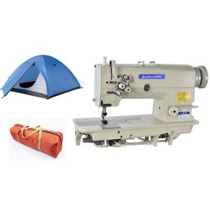 Computerized 750W Lockstitch Flat Bed Sewing Machine