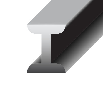 2B BA Finish Rail Steel 201 ASTM Stainless Steel I Beam For Industry Width 1220mm