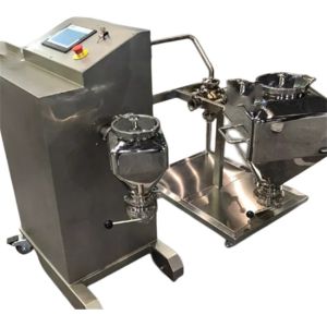 Automatic IBC Bin Blender Mixer Equipment Powder Pharmaceutical / Hopper Mixer