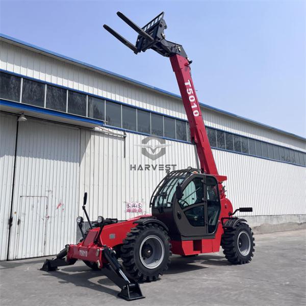 5 Ton Telehandler 10m Lifting Height with Yuchai Engine Tubeless Tyres