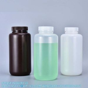 Wholesale 5ml PP Durable Small Round Brown And White Plastic Bottle Food Grade