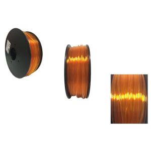 Quality 1 Kg Spool Orange PLA 3D Printer Filament Dimensional Accuracy 1.75mm for sale