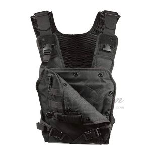 Breathable Tactical Baby Carrier Durable With Hidden Sun Shield