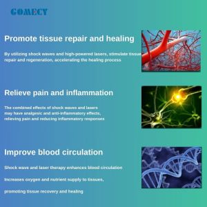 1064 High Power Laser Pneumatic Shockwave Therapy Machine Physiotherapy Machine