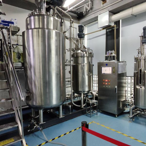 1500L Reactor Stainless Steel Mechanical Stirring Bioreactor BLBIO 1500SJA Industrial Bioreactor Probiotic Fermentation Tank