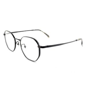 Titanium Square Eyewear Frames , Unisex Lightweight Eyeglass Frames