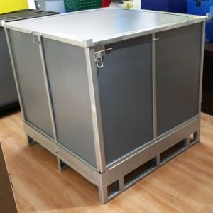 Lightweight Plastic Reusable Boxes Stackable Corrugated Plastic Shipping Boxes