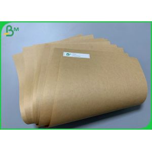 Wood Pulp Kraft Paper Roll 120GSM Liner Paper 787mm 889mm