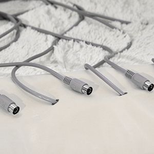 3 Zones Waterproof Fireproof PU Leather Cotton Comfortable Sauna Blanket for