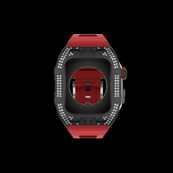 Apple Watch Screen Protector Luxury Shockproof Carbon Fiber Apple Watch Case For Apple Watch /4/5/6/SE/7/8