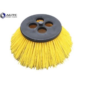 445*750mm Disc Poly Bristle Road Sweeper Rotary Street Road Sweeper Brush Motor