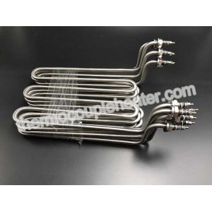 High Safety Tubular Heating Elements For Water / Non-Corrosive Liquids ,