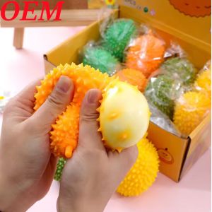 Plastic Fruit Press Toys Release Stress Relax Toy