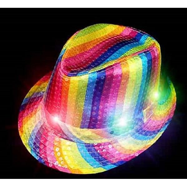 Buy Jazz LED Light Up Hats Colorful For Women & Men Adults Comfort Touch Breathable at wholesale prices