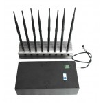 CT-2085H EUR 8 Antennas 60W Mobile 3G 4G WiFI 2.4Ghz 5Ghz Jammer up to 80m