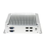 Fanless embedded computer J1900 industrial mini pc with 6xCOM