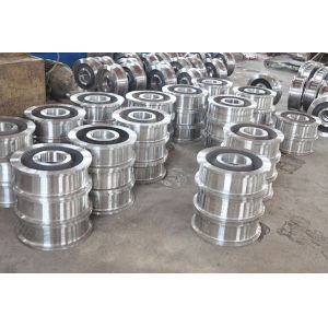 Casting Railroad Steel Wheels , ODM Mine Car Wheels 150-560HB Hardness