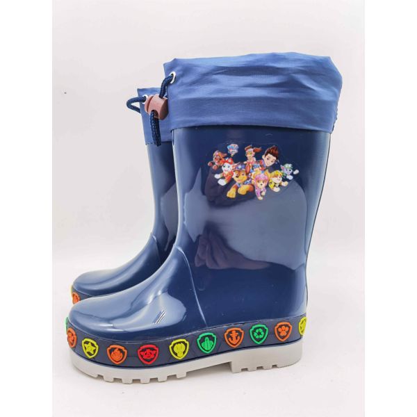 Polyvinyl Chloride Kids Rain Boots Light Up Gum Boots Customized Logo