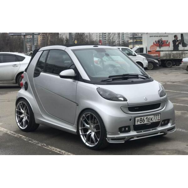 18 inch 3 hole hyper silver monoblock forged alloy wheels rims for smart