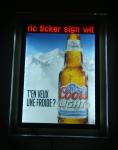 frameless backlit with programmable display