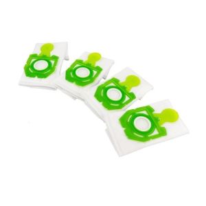 White Nonwoven Green Collar Vacuum Cleaner Bag For ZELMER ZVCA200B 49.4100