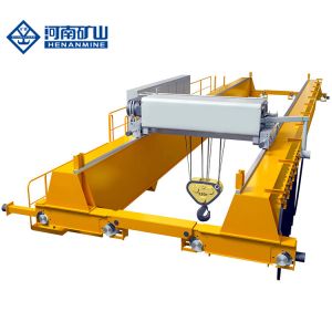 European Type Wireless Workshop Overhead Crane Remote Control Double Beam